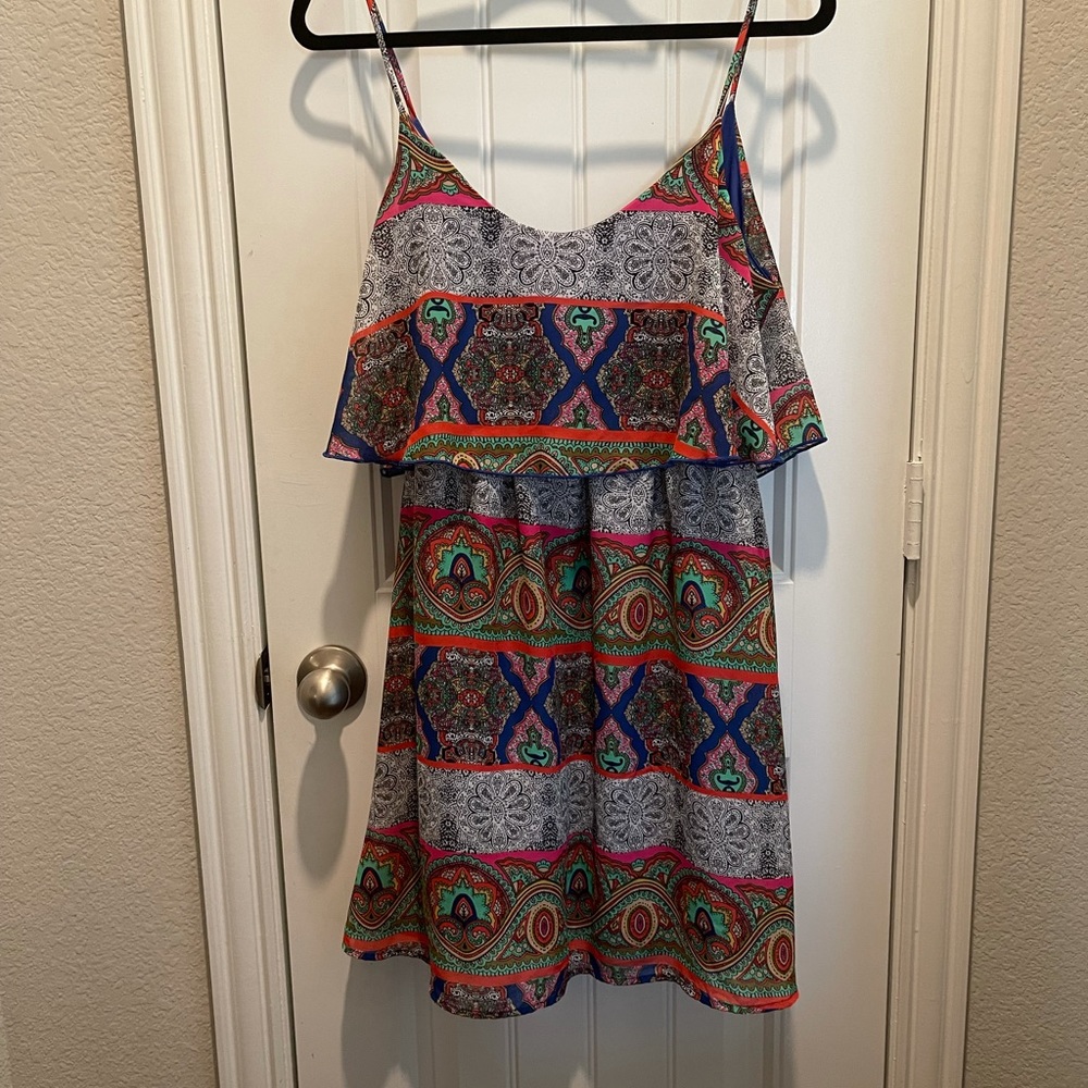 Thin strap dress